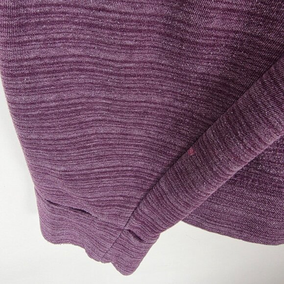 Angderson Arizona USA Embroidered Striped Mens 3XL Long Sleeve Purple Sweatshirt - Picture 3 of 7